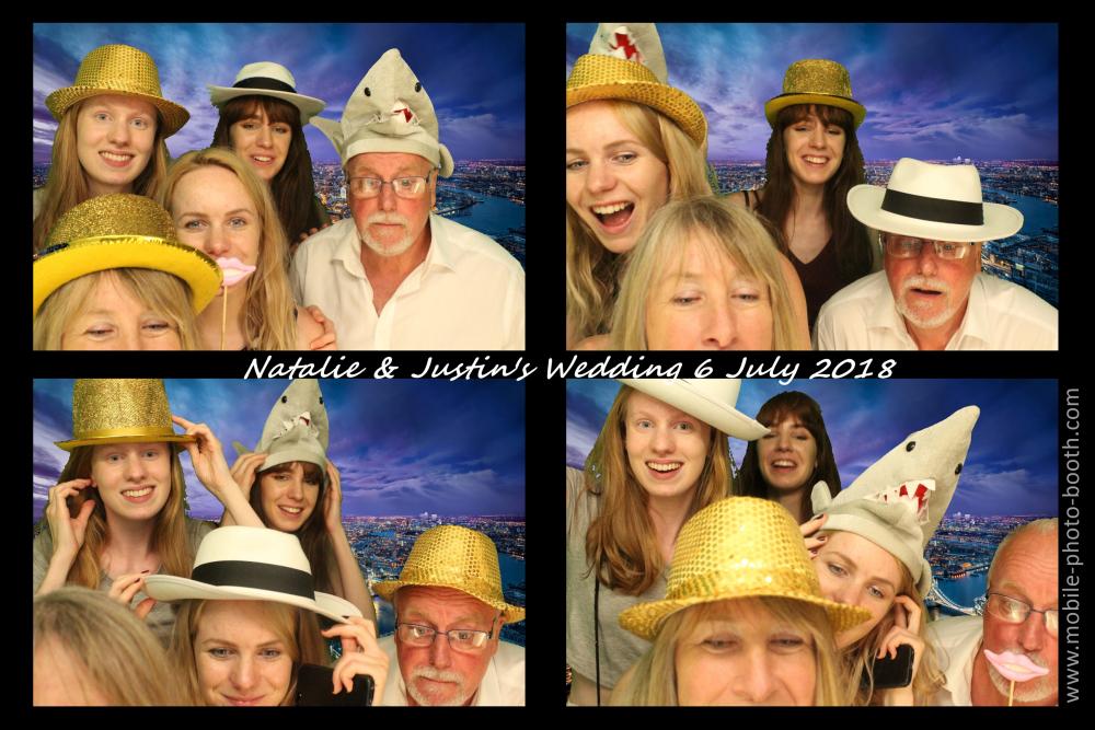 Natalie & Justin's Wedding | View more photos from the event at images.mobile-photo-booth.com/u/MobilePhotoBoothUK/Natalie-Justins-Wedding
